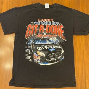 NASCAR Larry The Cable Guy Shirt Vintage